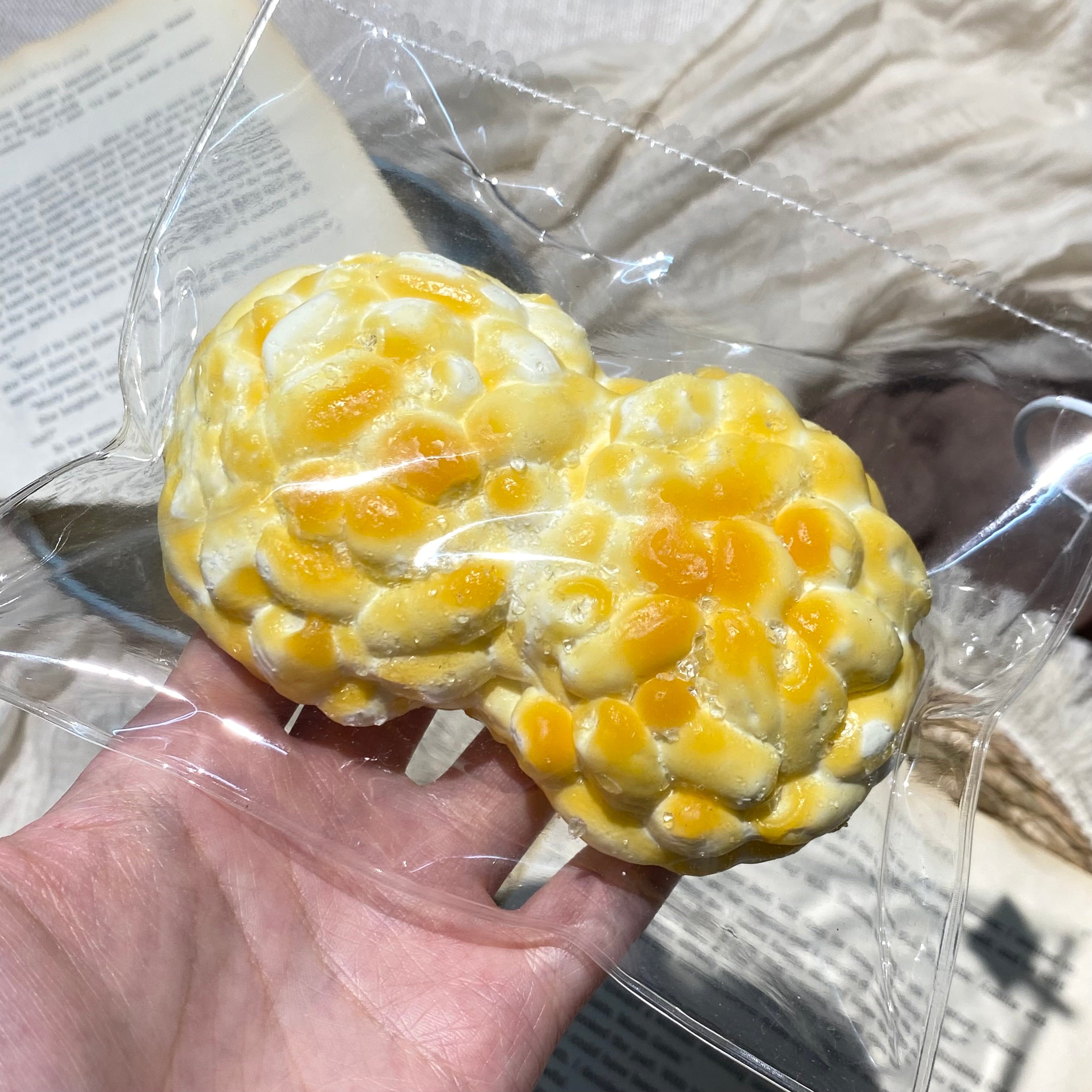 「팝콘 사키마」모조 음식 장식품