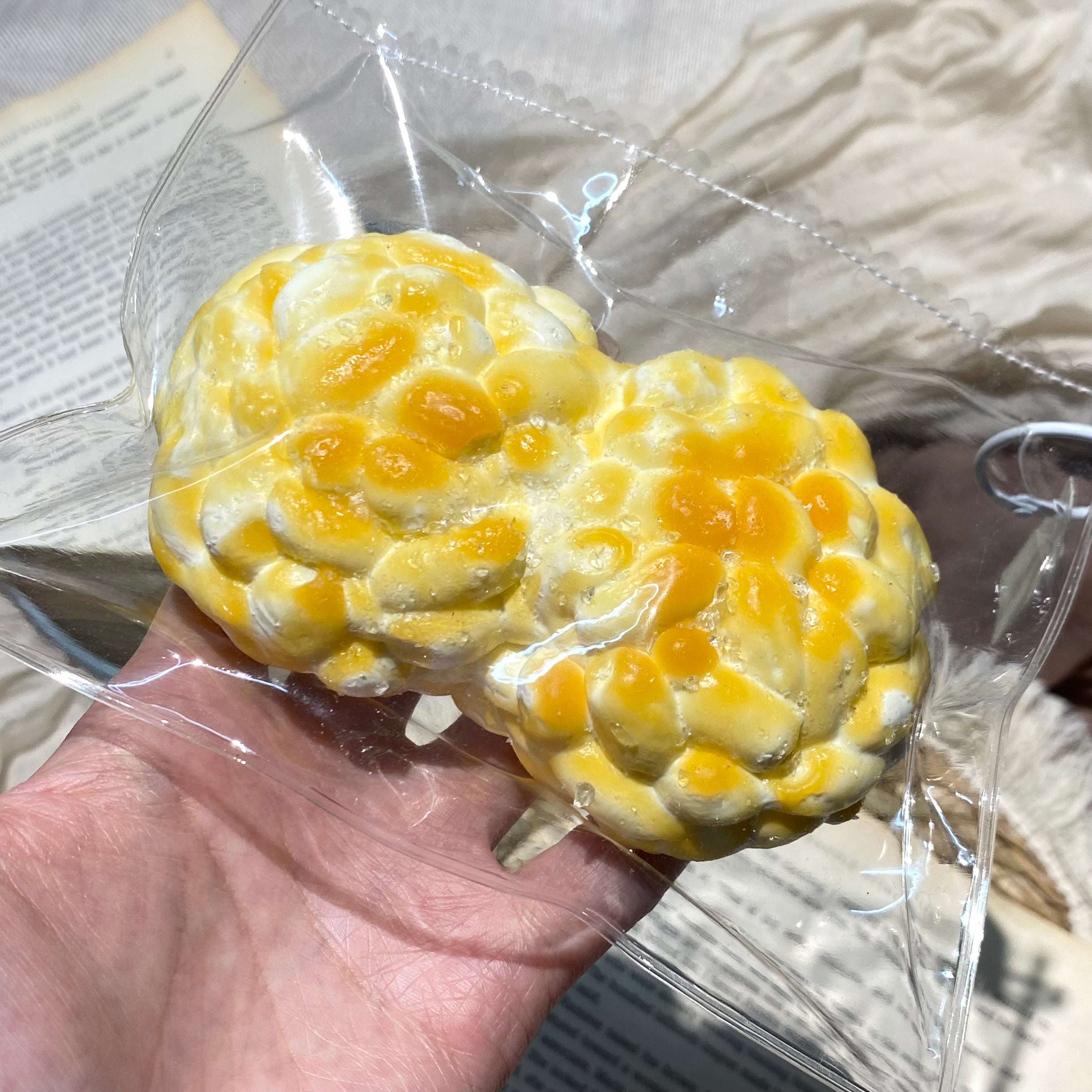 「팝콘 사키마」모조 음식 장식품