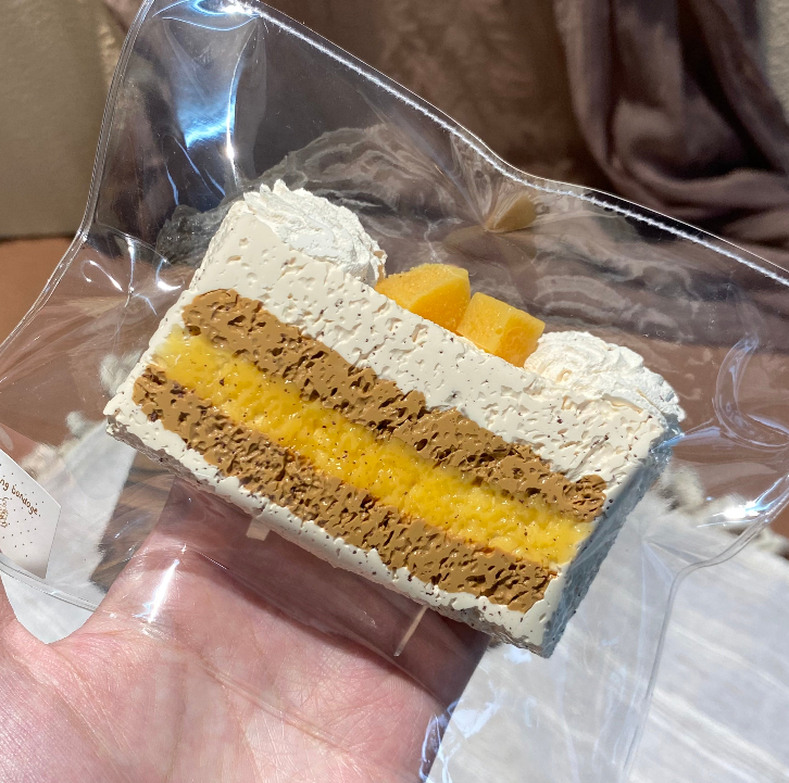 Maorong「Orange Toast」모조 음식 장식품